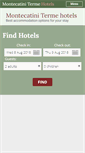 Mobile Screenshot of montecatinitermehotels.com